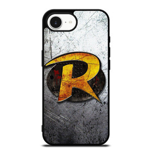 ROBIN DC COMICS GRUNGE LOGO iPhone 16e Case Cover