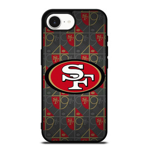 SAN FRANCISCO 49ERS LOGO PATTERN iPhone 16e Case Cover