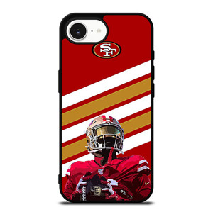 SAN FRANCISCO 49ERS STRIPE LOGO iPhone 16e Case Cover
