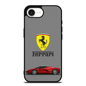 SCUDERIA FERRARI LOGO SUPER CAR RED iPhone 16e Case Cover
