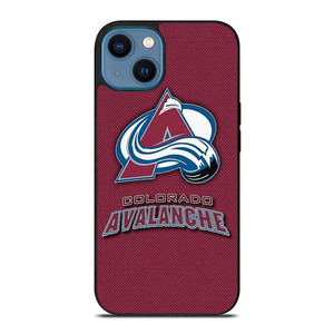 COLORADO AVALANCHE RED CARBON LOGO iPhone 14 Case Cover COLORADO AVALANCHE RED CARBON LOGO iPhone 14 Case Cover