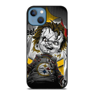 PITTSBURGH STEELERS CHUCKY DOLL iPhone 13 Case Cover PITTSBURGH STEELERS CHUCKY DOLL iPhone 13 Case Cover