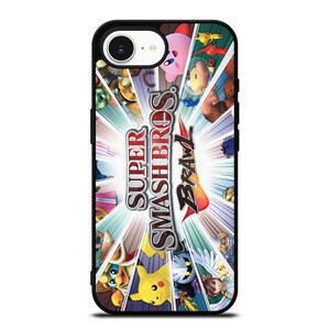 SUPER SMASH BROSH BRAWL LOGO iPhone 16e Case Cover