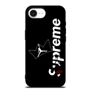 SUPREME AIR JORDAN CROWN iPhone 16e Case Cover