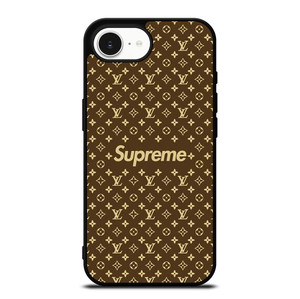 SUPREME BROWN PATTERN NEW iPhone 16e Case Cover
