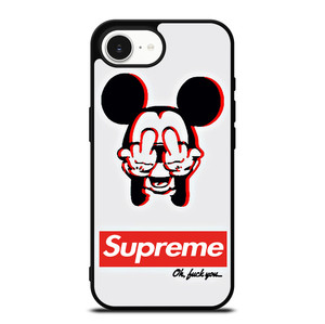SUPREME MICKEY MOUSE FVCS iPhone 16e Case Cover