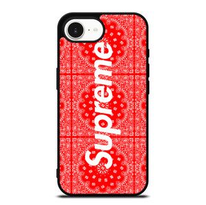SUPREME RED BANDANA iPhone 16e Case Cover