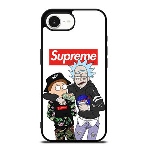SUPREME RICK AND MORTY iPhone 16e Case Cover
