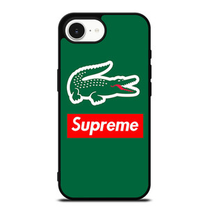 SUPREME X LACOSTE LOGO iPhone 16e Case Cover