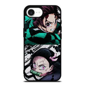 TANJIRO AND NEZUKO KAMADO DEMON SLAYER iPhone 16e Case Cover TANJIRO AND NEZUKO KAMADO DEMON SLAYER iPhone 16e Case Cover