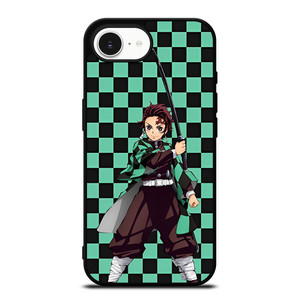 TANJIRO KAMADO DEMON SLAYER PATTERN iPhone 16e Case Cover