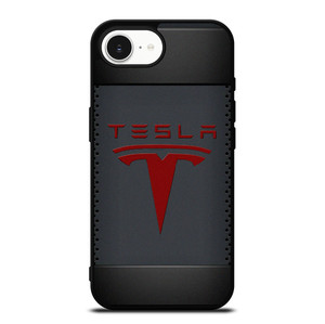 TESLA METAL CARBON LOGO iPhone 16e Case Cover