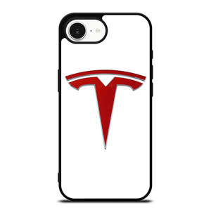 TESLA RED EMBLEM iPhone 16e Case Cover