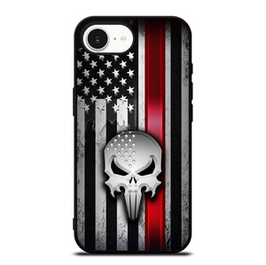 THE PUNISHER AMERICAN FLAG METAL iPhone 16e Case Cover