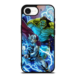 THOR VS HULK MARVEL CARTOON iPhone 16e Case Cover