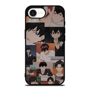 TOBIO KAGEYAMA HAIKYUU ANIME COLLAGE iPhone 16e Case Cover TOBIO KAGEYAMA HAIKYUU ANIME COLLAGE iPhone 16e Case Cover
