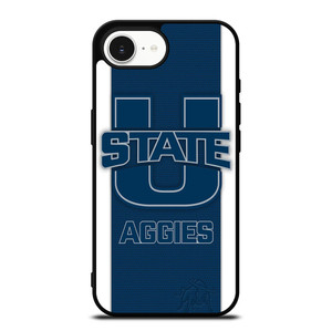 UTAH STATE AGGIES CARBON LOGO iPhone 16e Case Cover