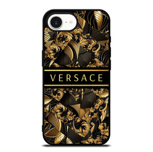 VERSACE LOGO COLLAGE ART iPhone 16e Case Cover VERSACE LOGO COLLAGE ART iPhone 16e Case Cover