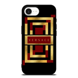 VERSACE LOGO RED GOLD ICON iPhone 16e Case Cover VERSACE LOGO RED GOLD ICON iPhone 16e Case Cover