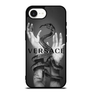 VERSACE LOGO SNAKE AND HANDS iPhone 16e Case Cover