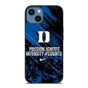 DUKE BLUE DEVILS NIKE SLOGAN iPhone 14 Case Cover DUKE BLUE DEVILS NIKE SLOGAN iPhone 14 Case Cover