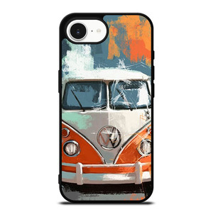 VW VOLKSWAGEN COMBI PAINTED iPhone 16e Case Cover VW VOLKSWAGEN COMBI PAINTED iPhone 16e Case Cover