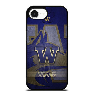 WASHINGTON HUSKIES LOGO METAL iPhone 16e Case Cover