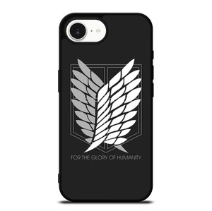 WINGS OF FREEDOM ATTACK ON TITANS HUMANITY SYMBOL iPhone 16e Case Cover WINGS OF FREEDOM ATTACK ON TITANS HUMANITY SYMBOL iPhone 16e Case Cover