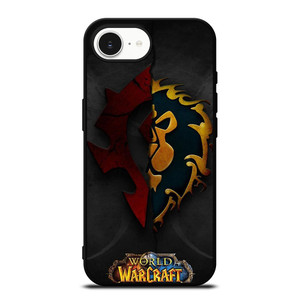 WORLD OF WARCRAFT HORDE ALLIANCE LOGO iPhone 16e Case Cover WORLD OF WARCRAFT HORDE ALLIANCE LOGO iPhone 16e Case Cover