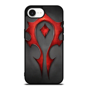 WORLD OF WARCRAFT HORDE LOGO iPhone 16e Case Cover WORLD OF WARCRAFT HORDE LOGO iPhone 16e Case Cover