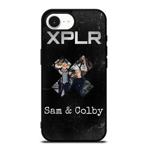 XPLR SAM AND COLBY LOGO iPhone 16e Case Cover XPLR SAM AND COLBY LOGO iPhone 16e Case Cover