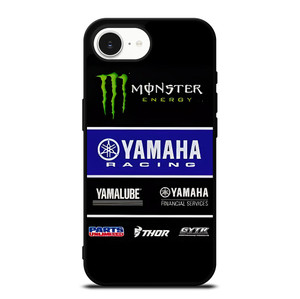 YAMAHA RACING MONSTER ENERGY iPhone 16e Case Cover YAMAHA RACING MONSTER ENERGY iPhone 16e Case Cover