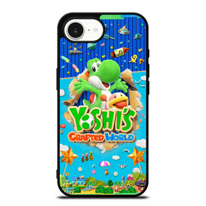 YOSHI CRAFTED WORLD GAMES POSTER iPhone 16e Case Cover YOSHI CRAFTED WORLD GAMES POSTER iPhone 16e Case Cover