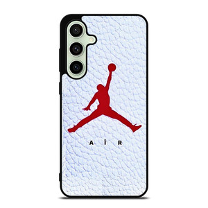 AIR JORDAN WHITE LEATHER Samsung Galaxy S24 FE Case Cover AIR JORDAN WHITE LEATHER Samsung Galaxy S24 FE Case Cover
