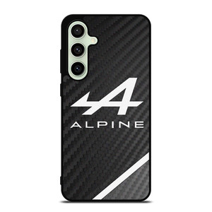 ALPINE AUTOMOBILES LOGO CARBON Samsung Galaxy S24 FE Case Cover ALPINE AUTOMOBILES LOGO CARBON Samsung Galaxy S24 FE Case Cover