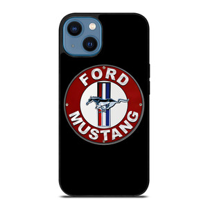 FORD MUSTANG RETRO BADGE iPhone 14 Case Cover FORD MUSTANG RETRO BADGE iPhone 14 Case Cover