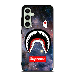 BAPE CAMO SHARK SUPREME NEBULA Samsung Galaxy S24 FE Case Cover BAPE CAMO SHARK SUPREME NEBULA Samsung Galaxy S24 FE Case Cover