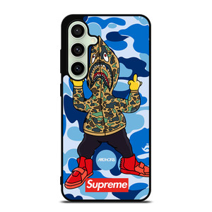 BATHING APE SUPREME SHARK CAMO Samsung Galaxy S24 FE Case Cover BATHING APE SUPREME SHARK CAMO Samsung Galaxy S24 FE Case Cover