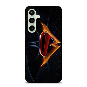 BATMAN SUPERMAN WONDER WOMAN SUPERHERO LOGO Samsung Galaxy S24 FE Case Cover