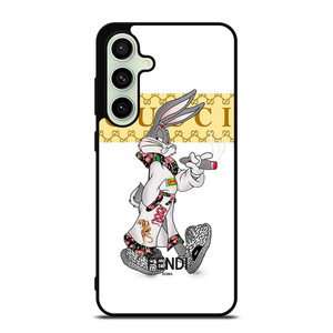 BUGS BUNNY GUCCI FENDI ROMA LOGO Samsung Galaxy S24 FE Case Cover BUGS BUNNY GUCCI FENDI ROMA LOGO Samsung Galaxy S24 FE Case Cover
