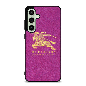 BURBERRY LOGO PINK Samsung Galaxy S24 FE Case Cover BURBERRY LOGO PINK Samsung Galaxy S24 FE Case Cover