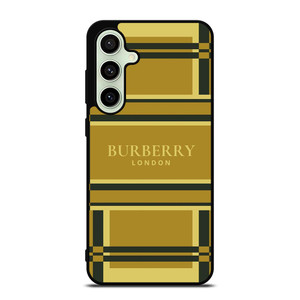 BURBERRY LONDON LOGO GOLD PATTERN Samsung Galaxy S24 FE Case Cover BURBERRY LONDON LOGO GOLD PATTERN Samsung Galaxy S24 FE Case Cover