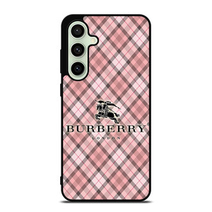 BURBERRY LONDON PINK PATTERN Samsung Galaxy S24 FE Case Cover BURBERRY LONDON PINK PATTERN Samsung Galaxy S24 FE Case Cover