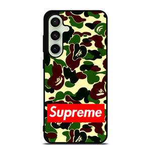 CAMO BAPE SUPREME Samsung Galaxy S24 FE Case Cover CAMO BAPE SUPREME Samsung Galaxy S24 FE Case Cover