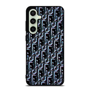 CHRISTIAN DIOR PARIS BLACK MONOGRAM Samsung Galaxy S24 FE Case Cover CHRISTIAN DIOR PARIS BLACK MONOGRAM Samsung Galaxy S24 FE Case Cover
