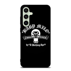 CHROME HEARTS BABY MILO BAPE Samsung Galaxy S24 FE Case Cover