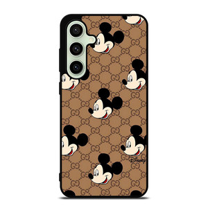 COACH MICKEY MOUSE BROWN Samsung Galaxy S24 FE Case Cover COACH MICKEY MOUSE BROWN Samsung Galaxy S24 FE Case Cover