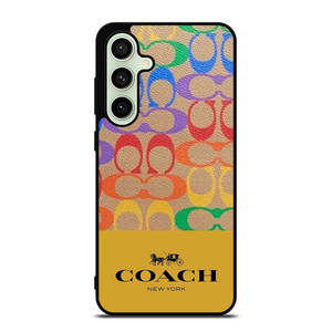 COACH NEW YORK ICON LOGO Samsung Galaxy S24 FE Case Cover COACH NEW YORK ICON LOGO Samsung Galaxy S24 FE Case Cover