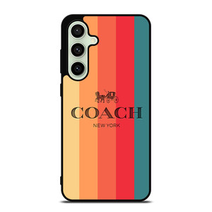 COACH NEW YORK ICON STRIPE Samsung Galaxy S24 FE Case Cover COACH NEW YORK ICON STRIPE Samsung Galaxy S24 FE Case Cover