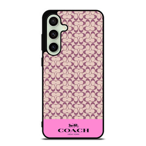 COACH NEW YORK LOGO FASHION PATTERN Samsung Galaxy S24 FE Case Cover COACH NEW YORK LOGO FASHION PATTERN Samsung Galaxy S24 FE Case Cover